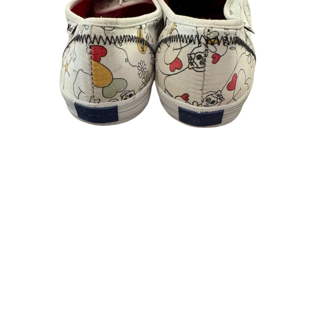 Keds Day of the Dead Champion Sugar Skull Floral Sneakers Women’s 9 - Picture 4 of 5